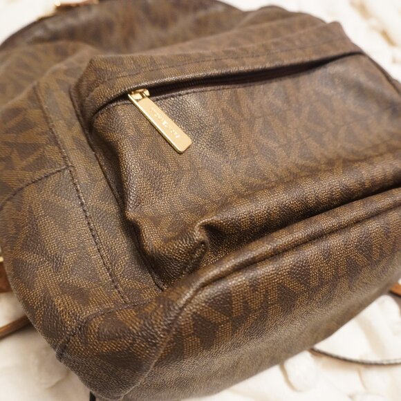 Michael Kors Logo Print Backpack - Picture 4 of 13
